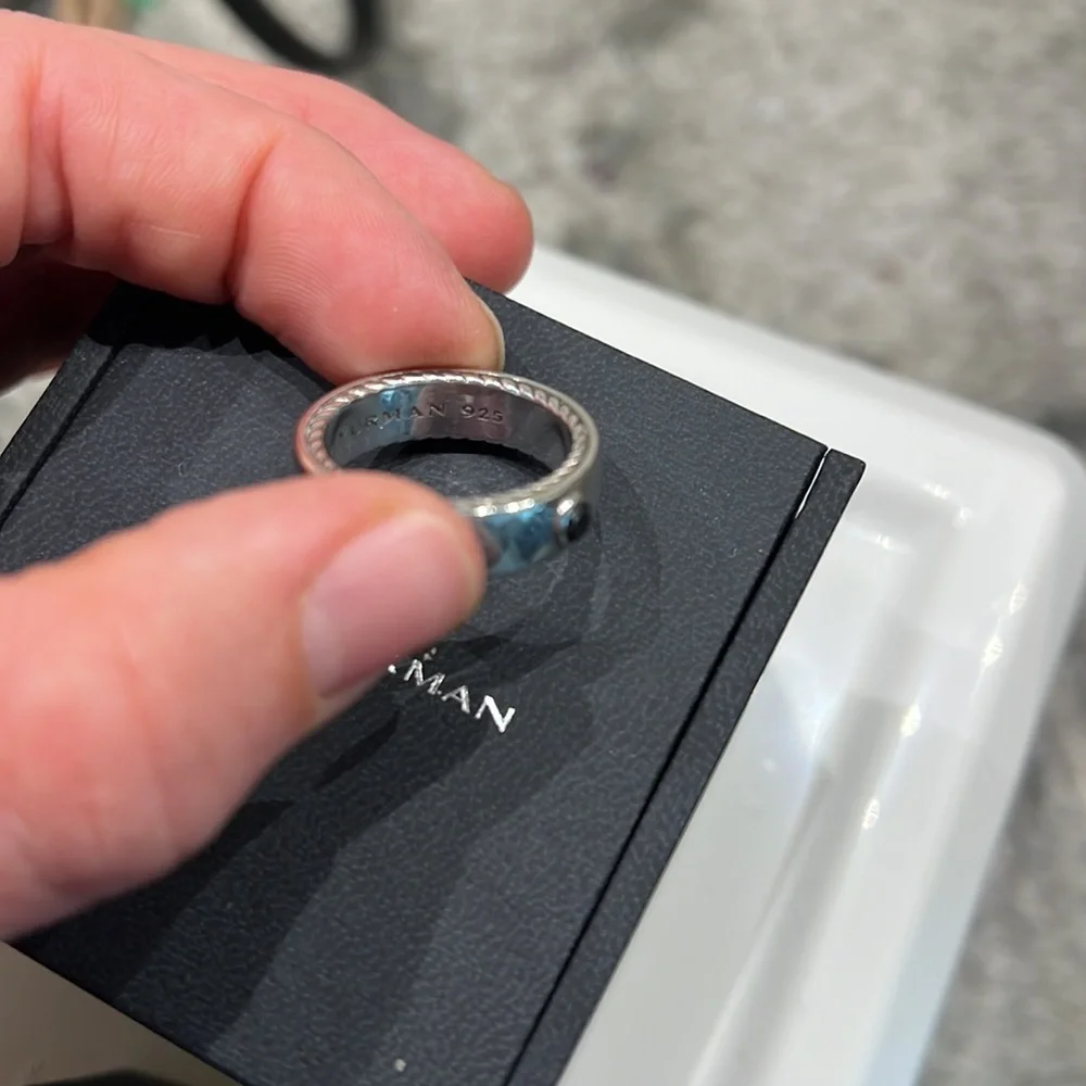 David Yurman Men’s Diamond ring